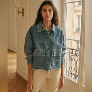 Jean shacket size M